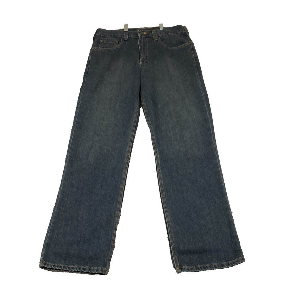 Carhartt Western Ranch Work Denim Jeans  Mens 32 X 31 Holter Relaxed Fit Cotton